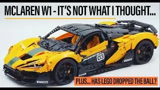 Shocking McLaren W1 update and has LEGO dropped the ball?