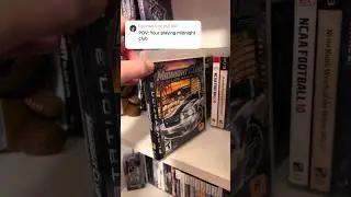 POV you&rsquo;re playing Midnight Club #gamecollection #gaming #ps3 #rockstargames #2000s #shorts ￼