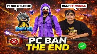 PC BAN THE END 😱 | Raistar Left Free Fire 💔 | Hackers Ruining FF Mobile?
