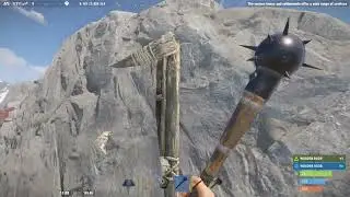 GLITCH INTO STONE & Building Base Inside Rock. Experimenting Ladder Hatch, Boxes, Doors 2022 PART 2