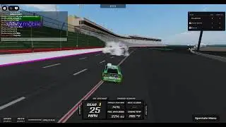 Crazy crash at Atlanta