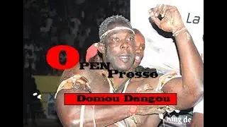 Suivez l'open Presse de DOMOU DANGOU devant ses supporters