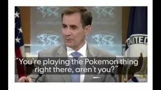Pokemon Go Disrupts State Dept Briefing - USA Radio's Chris Barnes