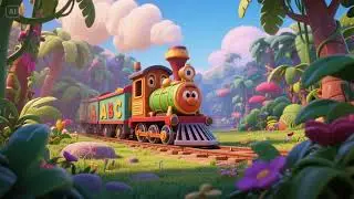 The ABC Jungle Train Adventure | Alphabet Song for Kids | Animal & Letter Learning Fun