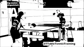 Forehand topspin training session pt 1 / Vorhand Topspin Trainingseinheit Teil 1