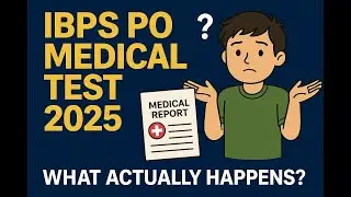 IBPS PO Medical Test 2025 &ndash; What Actually Happens? Full Process Explained!