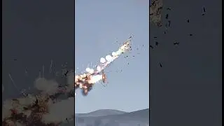 Jet Smashes Into Helicopter Mid-Air Causing Huge Explosion!!!