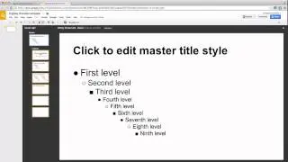 How to use a custom design template in Google Slides