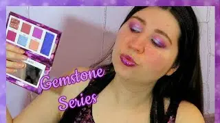 BH Cosmetics Amethyst Gemstone Collection | February Eyeshadow Palette Review | Jessica Simons