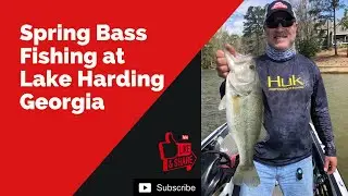 Spring Bass Fishing at Lake Harding Georgia.