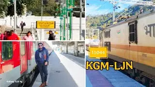 15044 - Kathgodam Lucknow Jn Express | Train Journey KGM-LJN | Harsh Tiwari