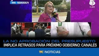 Amparo Canales: La no aprobación del Presupuesto General implica retrasos para próximo gobierno