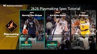 NBA 2K26  BEST PLAYMAKING SPECIALIZATION METHOD
