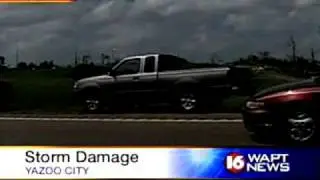 Tornado Rips Through Yazoo City