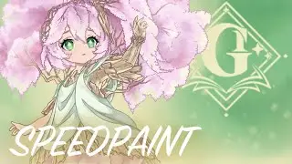 Редизайн Нахиды из Genshin Impact | Speedpaint Fantasy AU