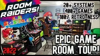 Room Raiders! One Epic Game Room Tour! Ep - Iowa Retro Gamer Dad