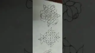small easy design rangoli (5/5/21)