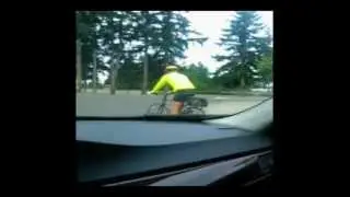 Political Sign Thief Caught In The Act!