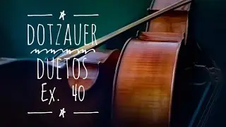 Dotzauer vol. 1 - Ex. 40