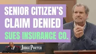 Senior Citizen Has Claim Denied, Sues Insurance Company.