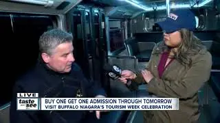 Hop onto Buffalo's Double Decker Bus tour