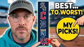 Ranking Every AL Central Logo From Worst to Best!