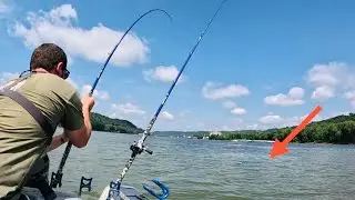 Cover More Water and Catch WAY More Blue Catfish | Ohio River Catfishing 