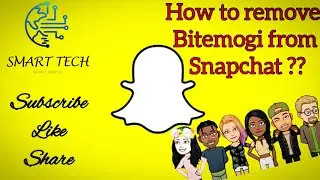 Want to REMOVE Bitmoji from Snapchat? Here's How!