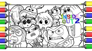 Inside Out 2 Coloring Book Compilation / NCS