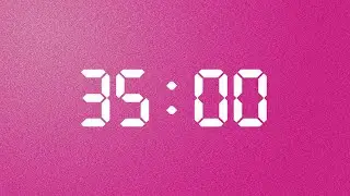 35 Minute Timer Wellness Work | Rose Gold Edition | NX