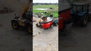 Feeding out to cattle! Farmgard Abbey Mixer Wagon