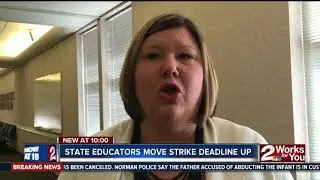 Teachers group planning a strike, says OEA isn't doing enough.