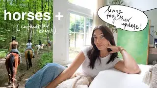 VLOG: riding horses & one month living together update &hellip;