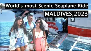 SEAPLANE EXPERIENCE IN MALDIVES / JULY 2023