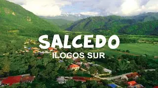 SALCEDO ILOCOS SUR TOWN PROPER DRONE SHOT #djimavicmini #bikevlogs