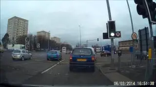 Interlink Express van KM11EWX contravenes two red lights in Birmingham