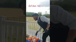 out door catering  live