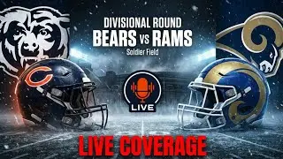 LIVE || BEARS VS RAMS || BIGGEST GAME IN 15 YEARS FOR BEARS