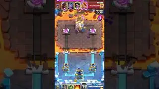 SEM DECK META, APENAS ESTRAT&Eacute;GIA 🥷🫡 #clashroyale #shorts #gaming