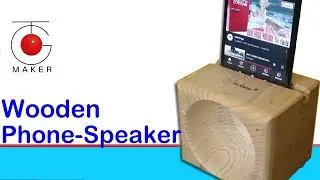 Costruire amplificatore passivo per smartphone - wooden phone speaker   DIY