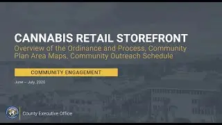 Cannabis Retail Storefront Overview Presentation