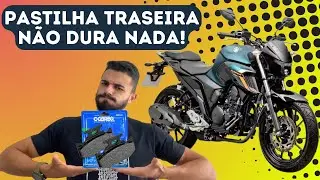 COMO TROCAR PASTILHA TRASEIRA DA FAZER 250 FZ 25 FZ 15 LANDER TENERÉ