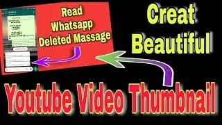 How To Make Youtube Thumbnails on Android | By AllwithG