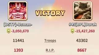Breaking 250M CP defence base | Dark war survival |