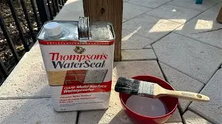 Review of Thompson's WaterSeal 1 Gallon Clear Waterproof