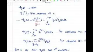 Moment Generating Function