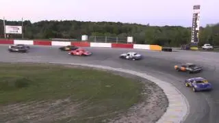 Full Throttle Motor Speedway ( Varney Ontario ) V8 Thunder Stocks May 30 2014