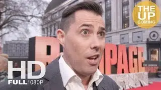 Brad Peyton interview at Rampage premiere in London