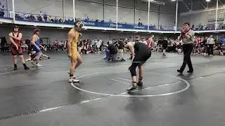 Tyrant Duals January 10th and 11th , 2026 . Middle School Division,  Lucas Jones wrestling 130lbs