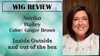 Noriko Hailey wig in Ginger Brown | A-Line Basic Cap straight bob wig with BEAUTIFUL fibers!